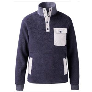 Cotopaxi men’s cubre fleece blue and grey pullover, M